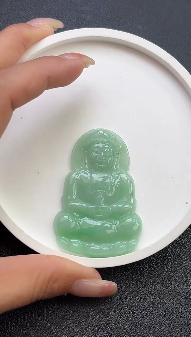 颈饰未镶嵌翡翠YM1076-2 观音