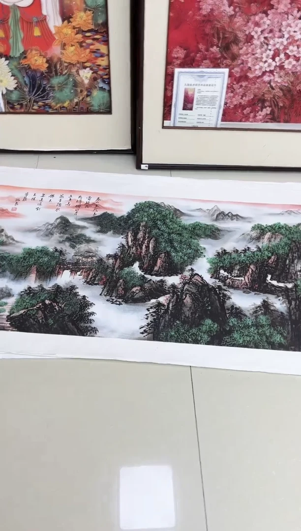 国画九霄甄选国画作品x28