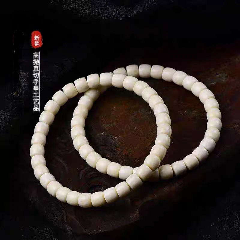 M582号-新款原色秋精品白色直切手串多样性