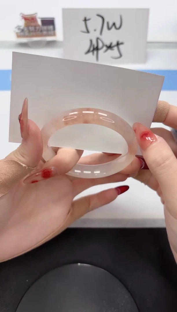 【闪购商品】石英质玉手镯未镶嵌A389-54.2