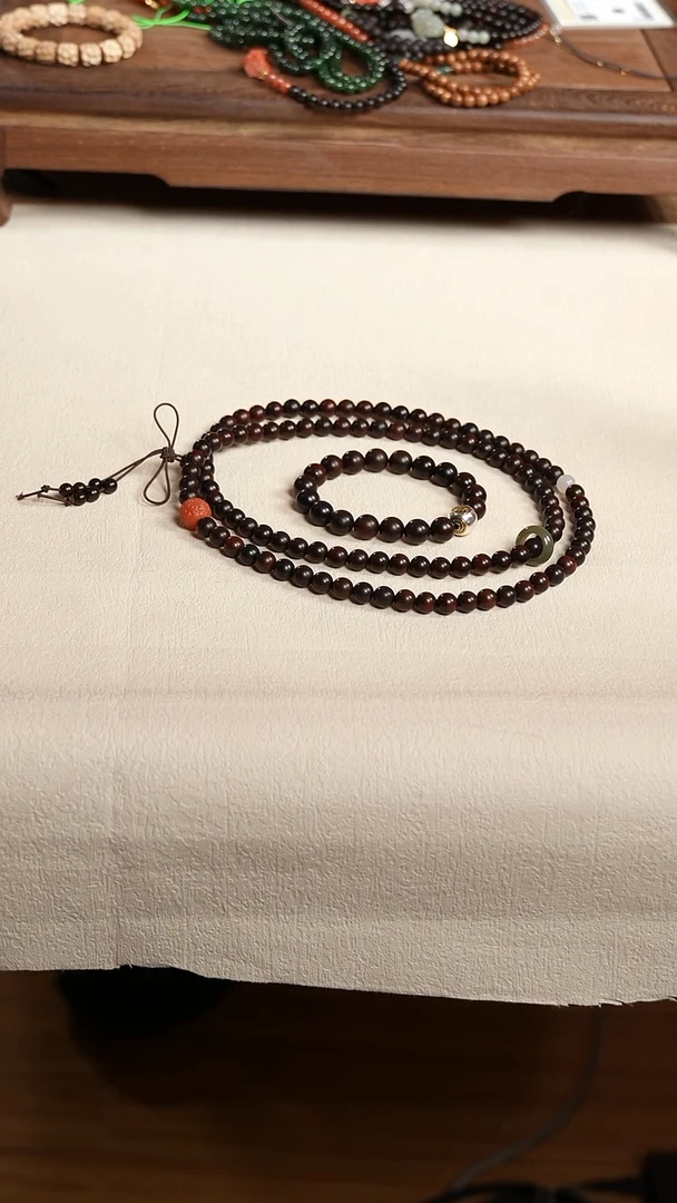 【闪购商品】檀香紫檀（小叶紫檀）手串未镶嵌小叶紫檀手串