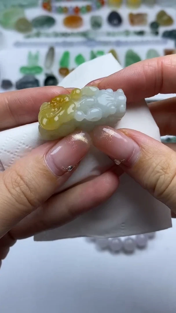 未镶嵌定制翡翠毛货定制不退不换