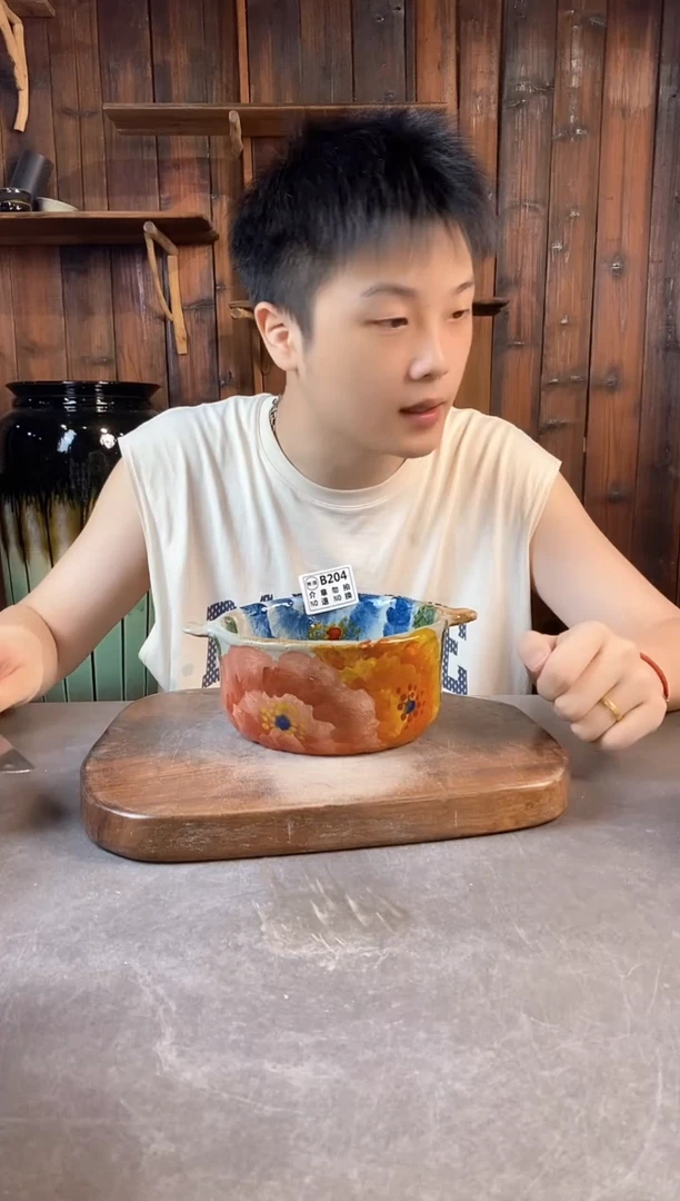 碗瑕204，手工手作，超值陶瓷