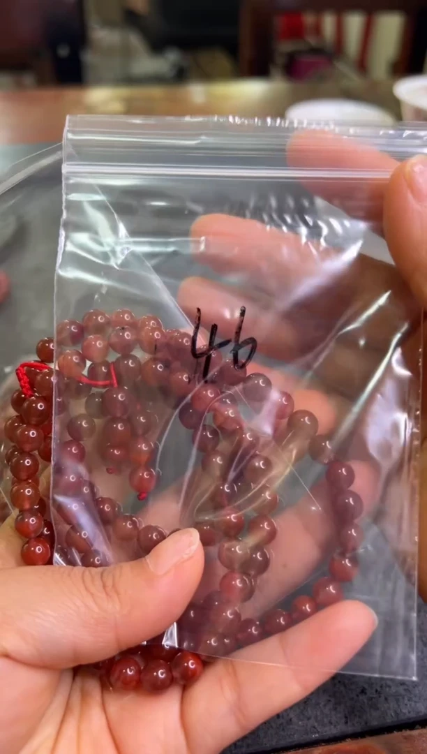 未镶嵌配饰南红玛瑙46多圈手串
