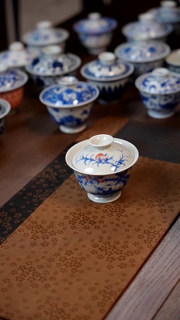 【闪购商品】九桃盖碗11111111111