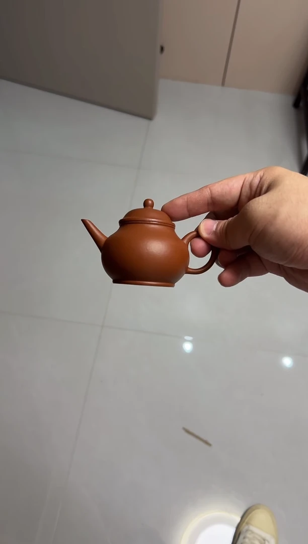 茶壶紫砂热***民三章芭乐壶97CC