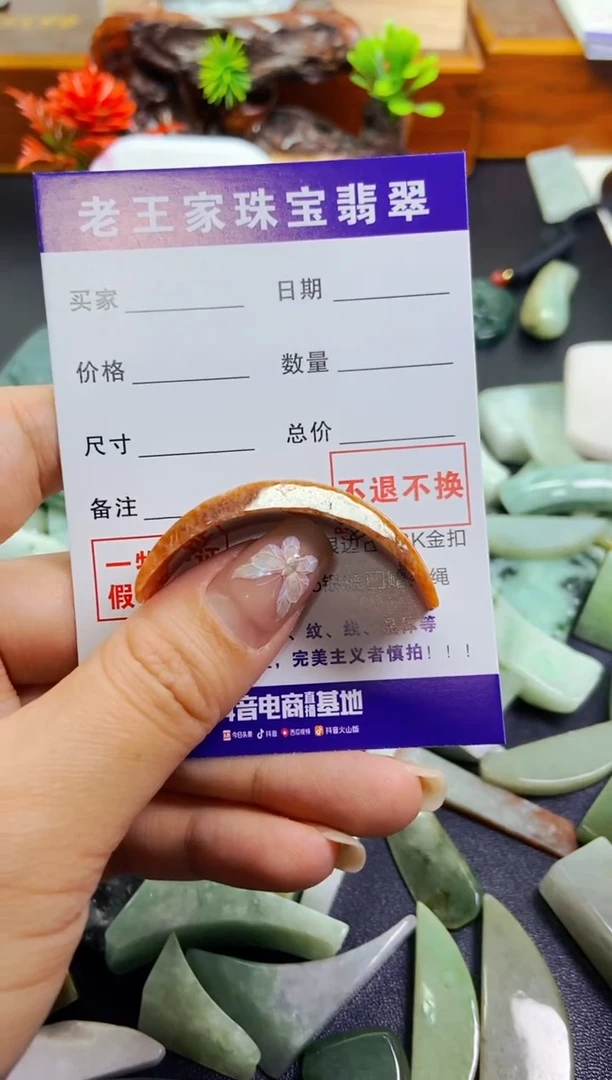 【闪购商品】翡翠颈饰未镶嵌料子