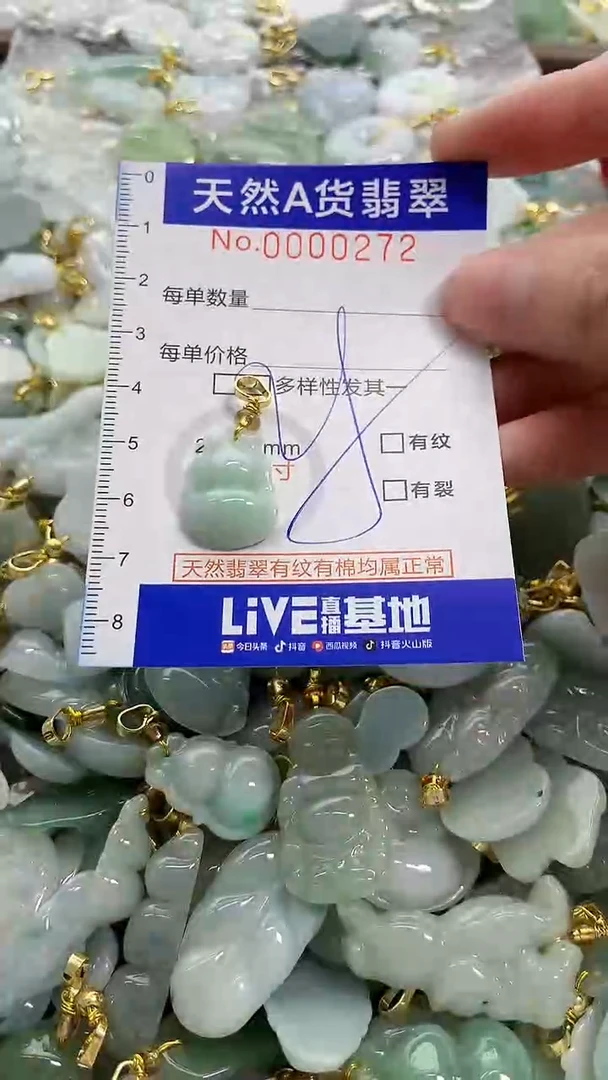 颈饰未镶嵌翡翠纯天然a货翡翠
