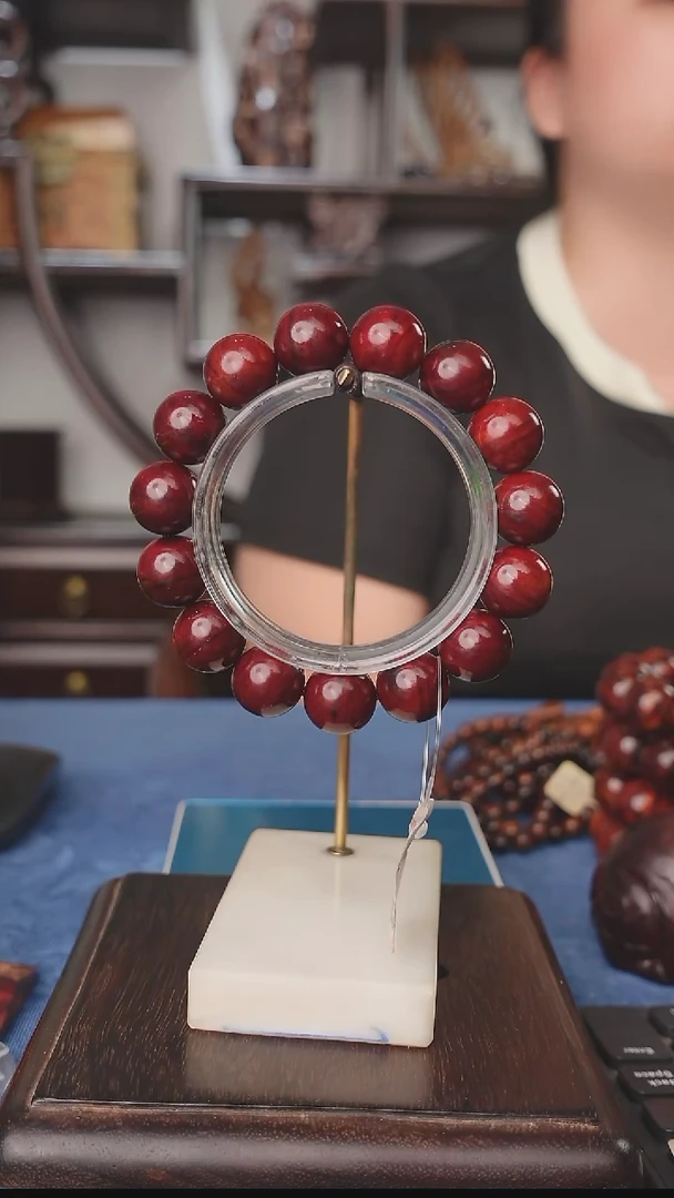 木本降真香红降花梨公1.5手串-36g