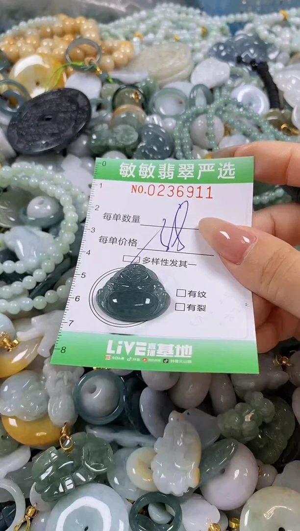 翡翠未镶嵌颈饰闪购0236911多样性发其一