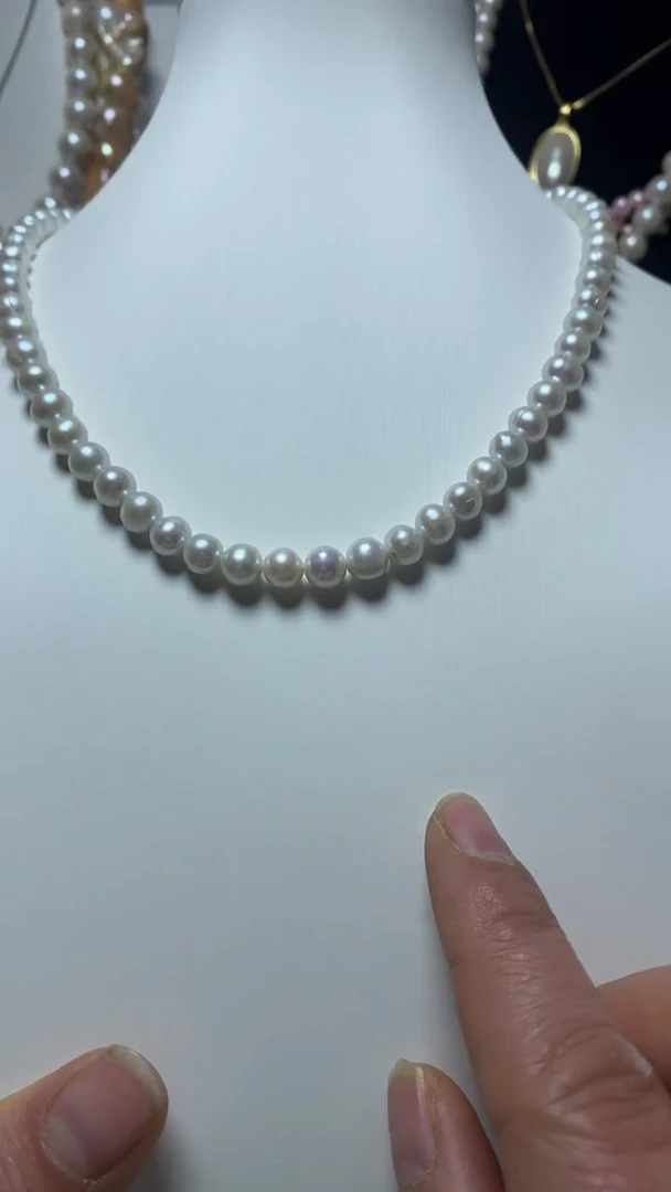 【闪购商品】淡水珍珠颈饰未镶嵌1