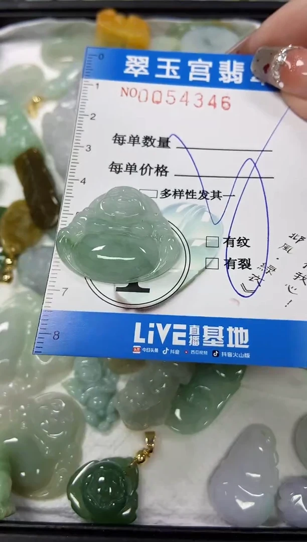 【闪购商品】翡翠颈饰未镶嵌闪购商品0054346