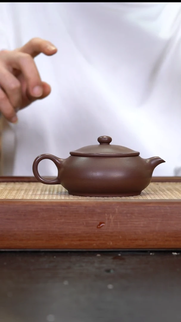 茶壶紫砂LCC   一厂老紫泥  明炉   200cc