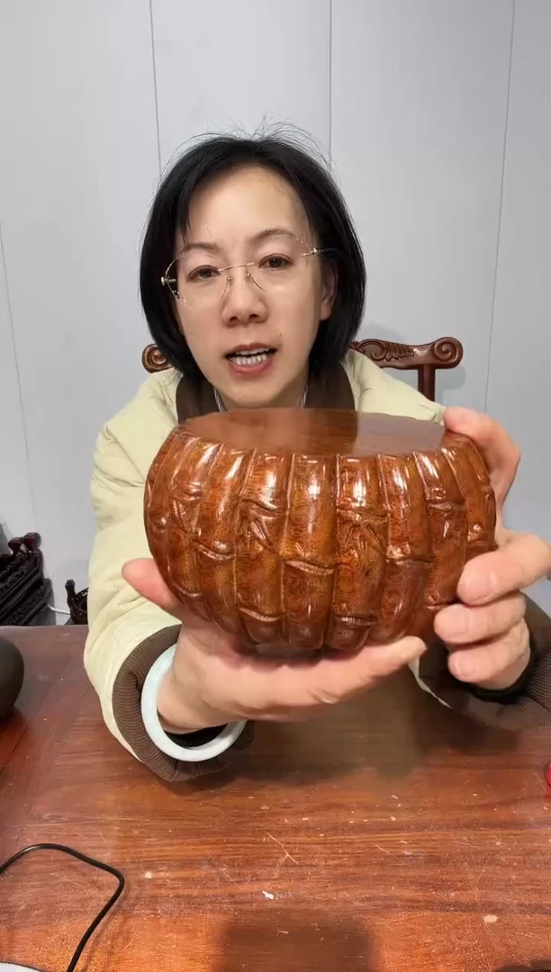 木老花节节高升12.5*15*8金瓜