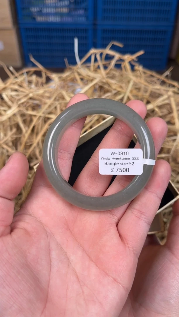 未镶嵌手镯石英质玉W0810