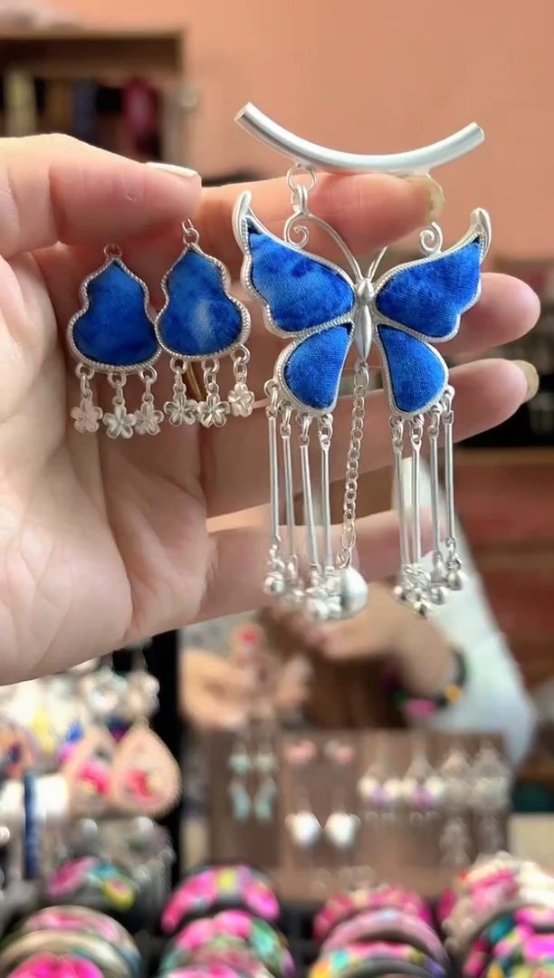 织绣艺枝独绣手工饰品226