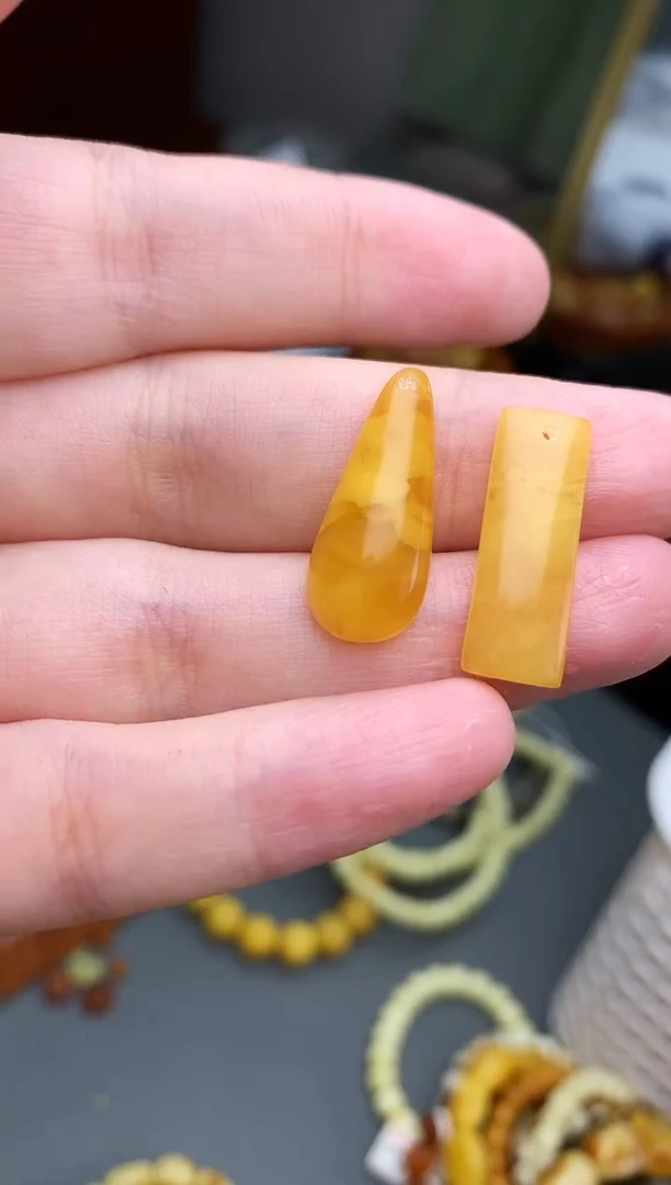 未镶嵌琥珀珠宝奇石4随机发