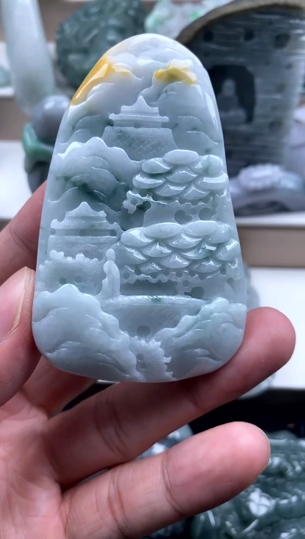 吊坠(不含链)未镶嵌翡翠1