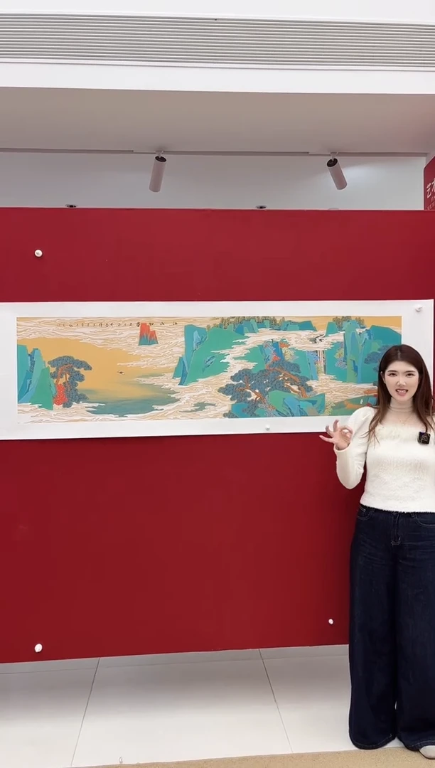 国画钟美景老师作品