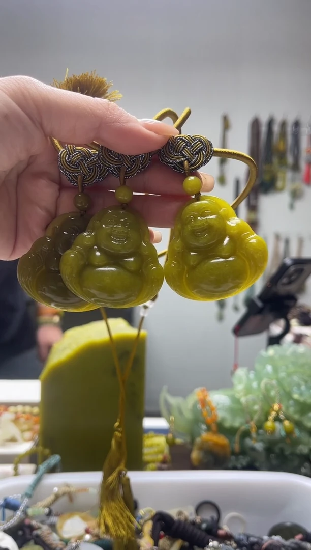 未镶嵌岫玉颈饰多样性发货 拍一发一