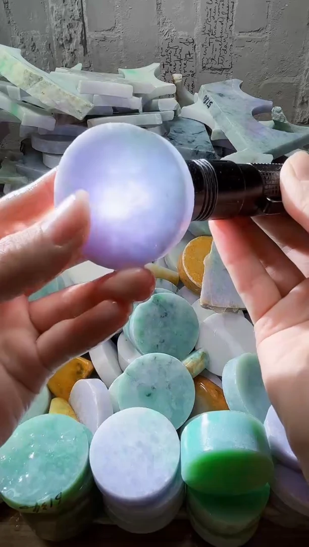 裸石翡翠天然翡翠A货古 南 765