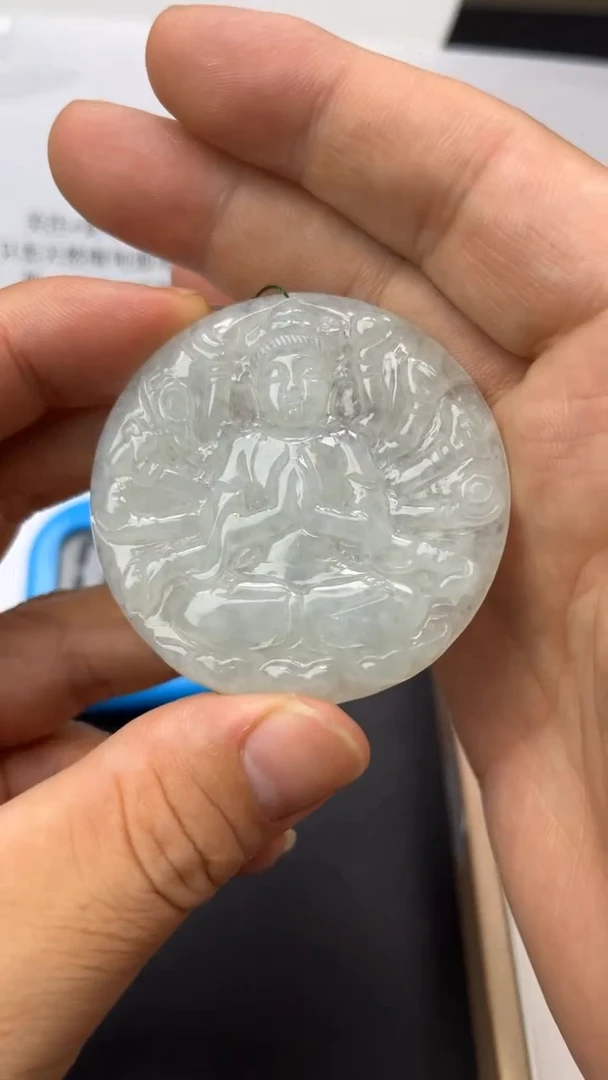 颈饰未镶嵌翡翠颖*草天然翡翠