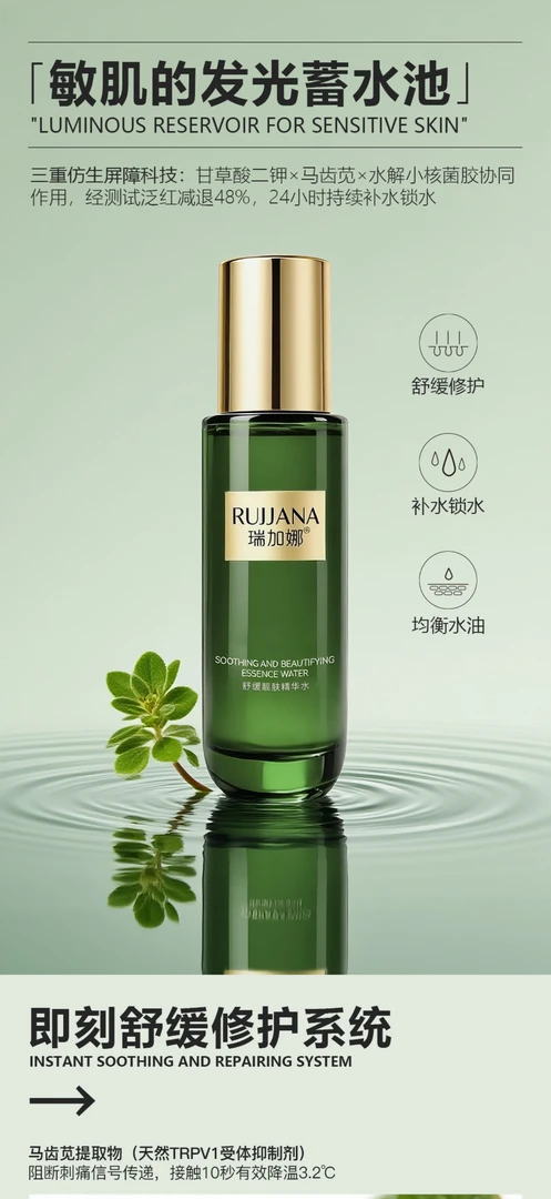 瑞加娜舒缓靓肤精华水