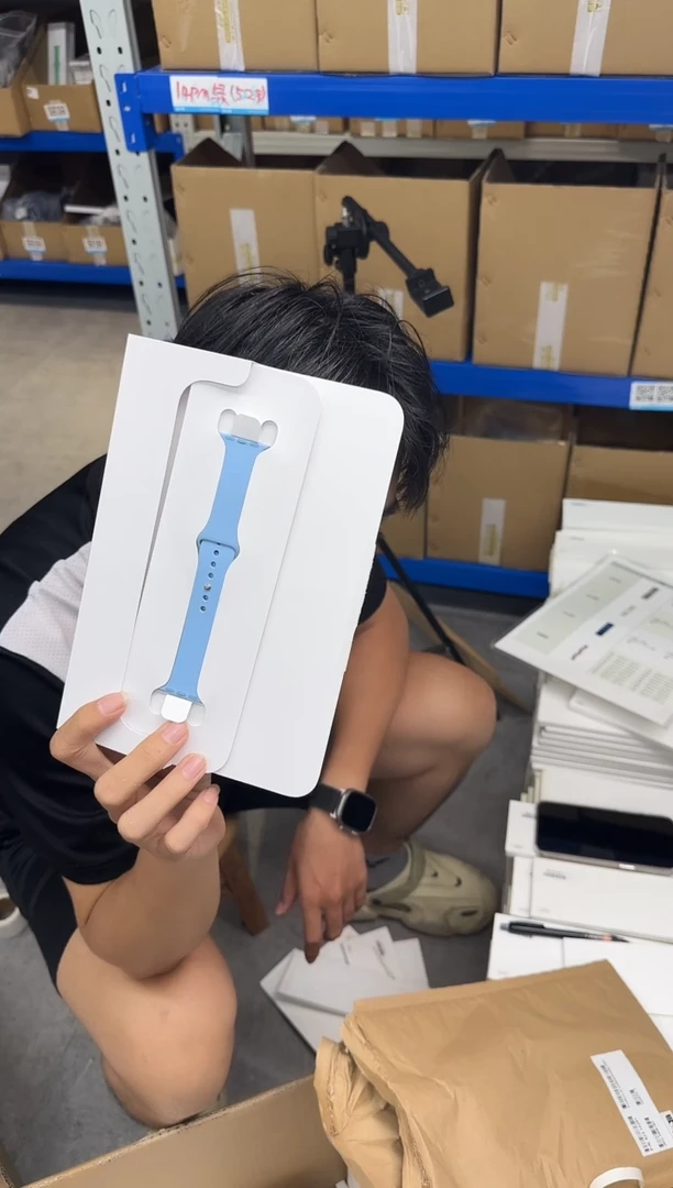 准新品30号 单蓝色硅胶m/l 小表盘