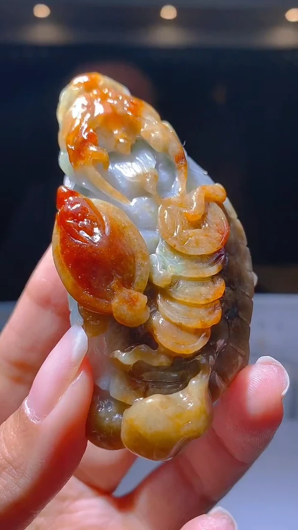 未镶嵌定制翡翠KK翡翠毛货吊坠-22