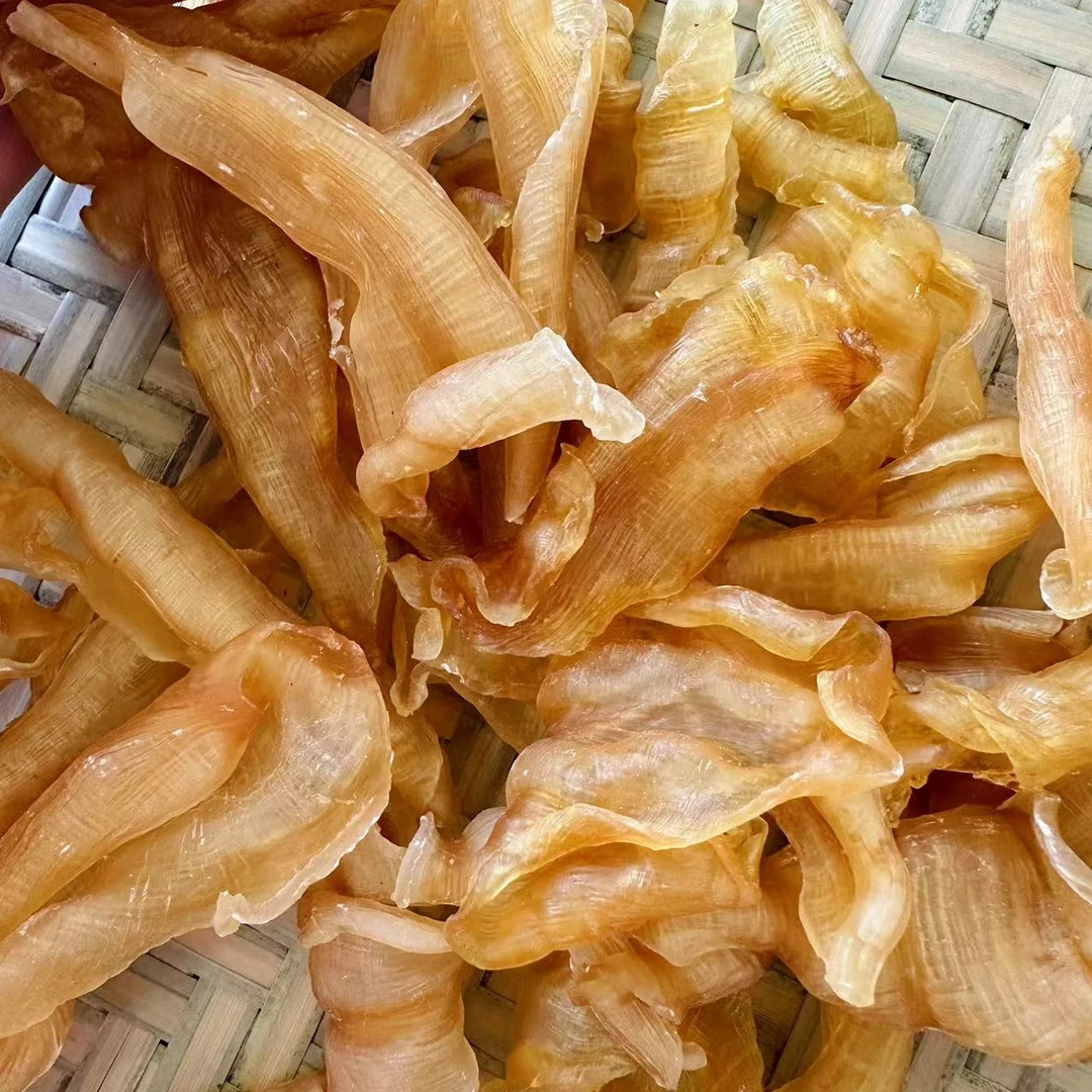 【小婷甄选】100-120头红鳘鱼胶 凤尾胶  炖汤 炖甜品 干花胶红鱼肚