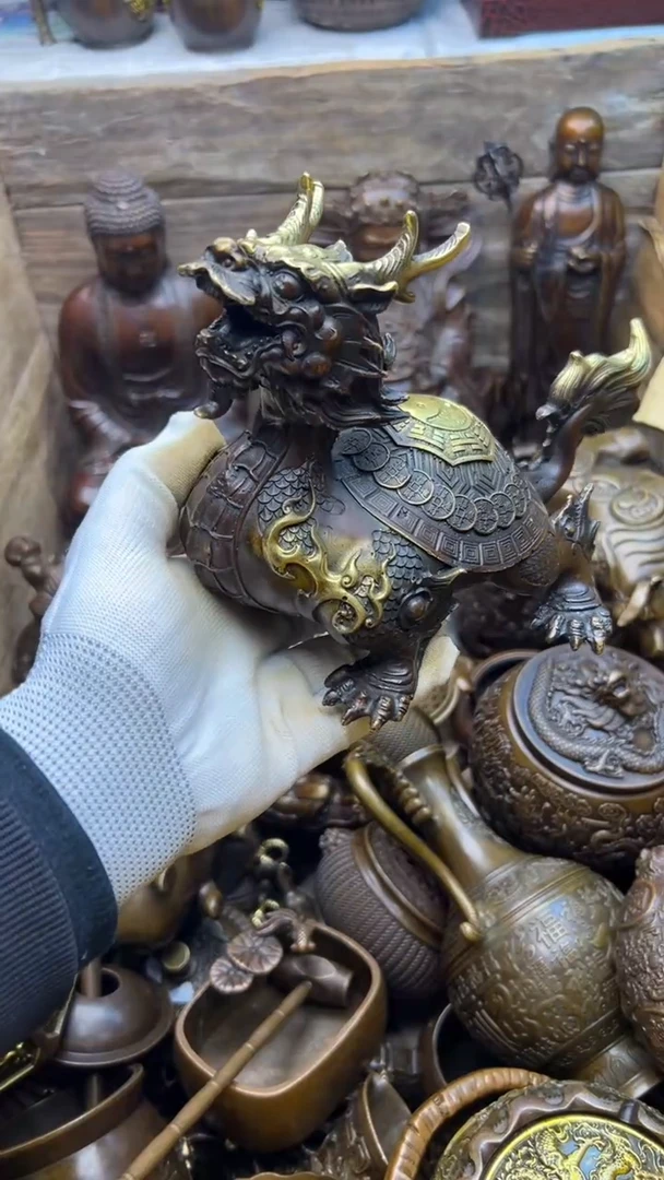 精美铜器，点击下单