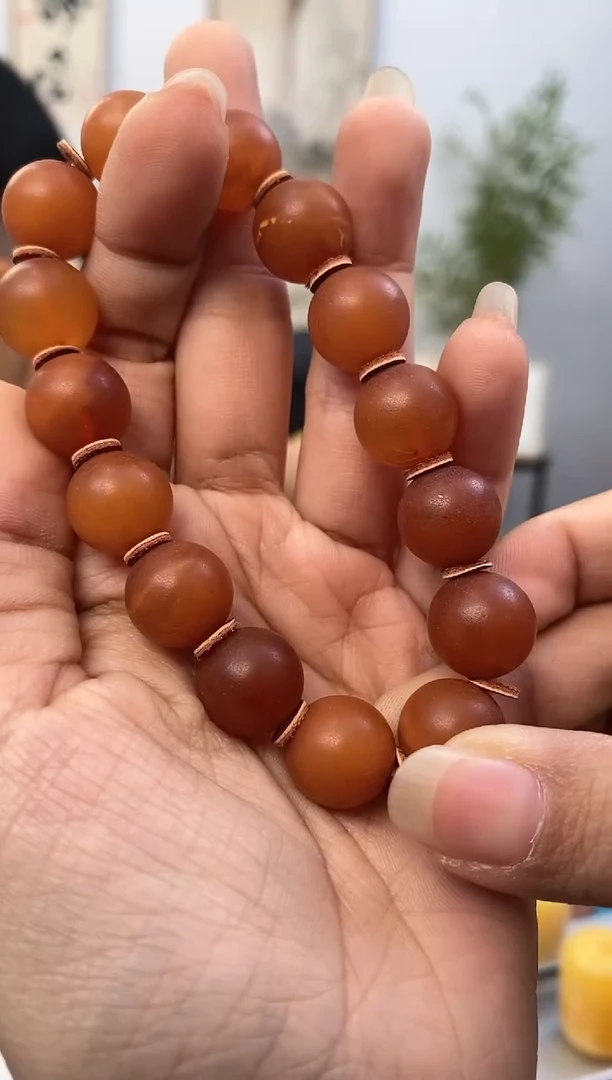 【闪购商品】蜜蜡裸石未镶嵌天然琥珀蜜蜡手串