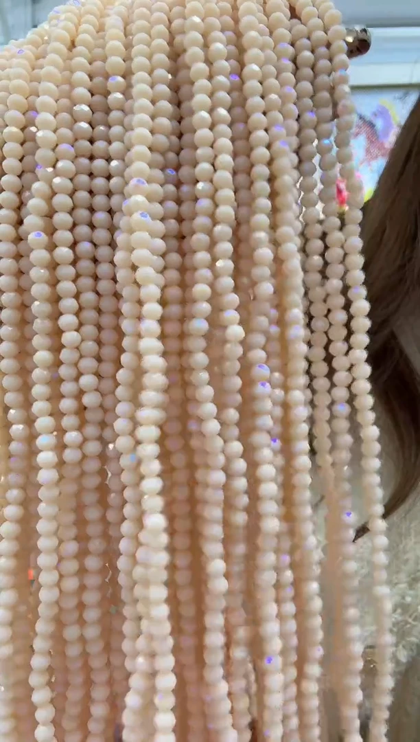 玻璃2148卡4水晶10条微光米瓷