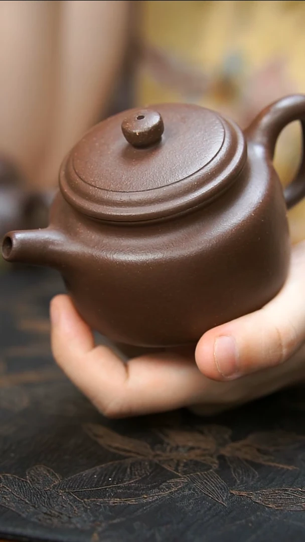 茶壶紫砂紫泥德钟壶
