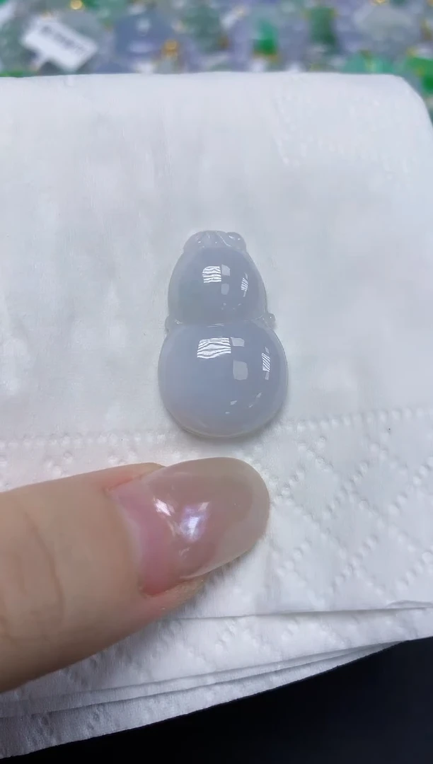 翡翠未镶嵌颈饰天然缅甸翡翠A货
