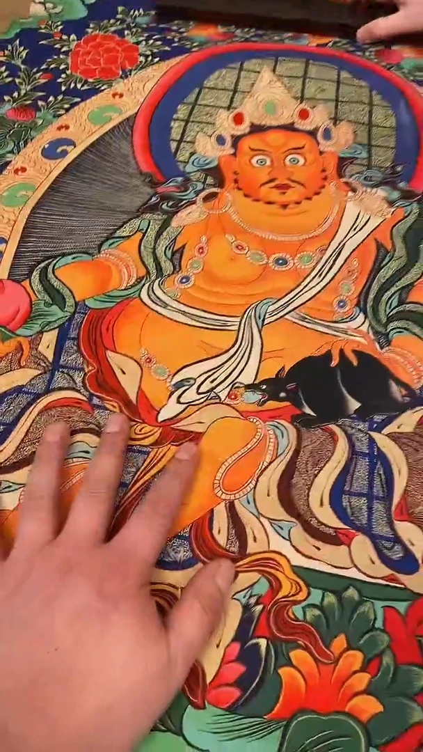 装裱画精美唐卡tk16056