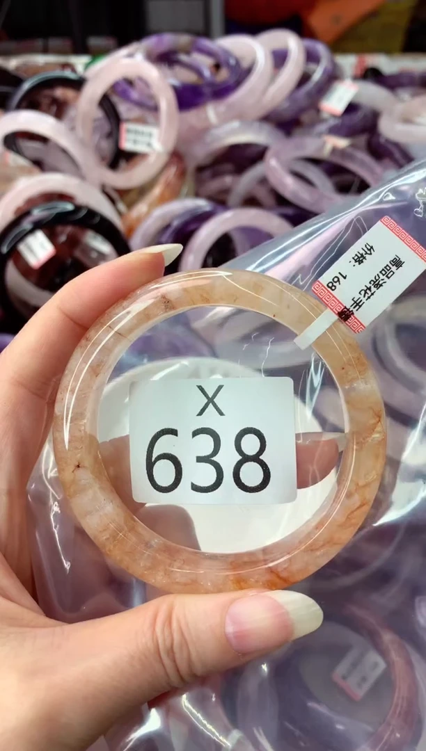 未镶嵌手镯水晶X638-58