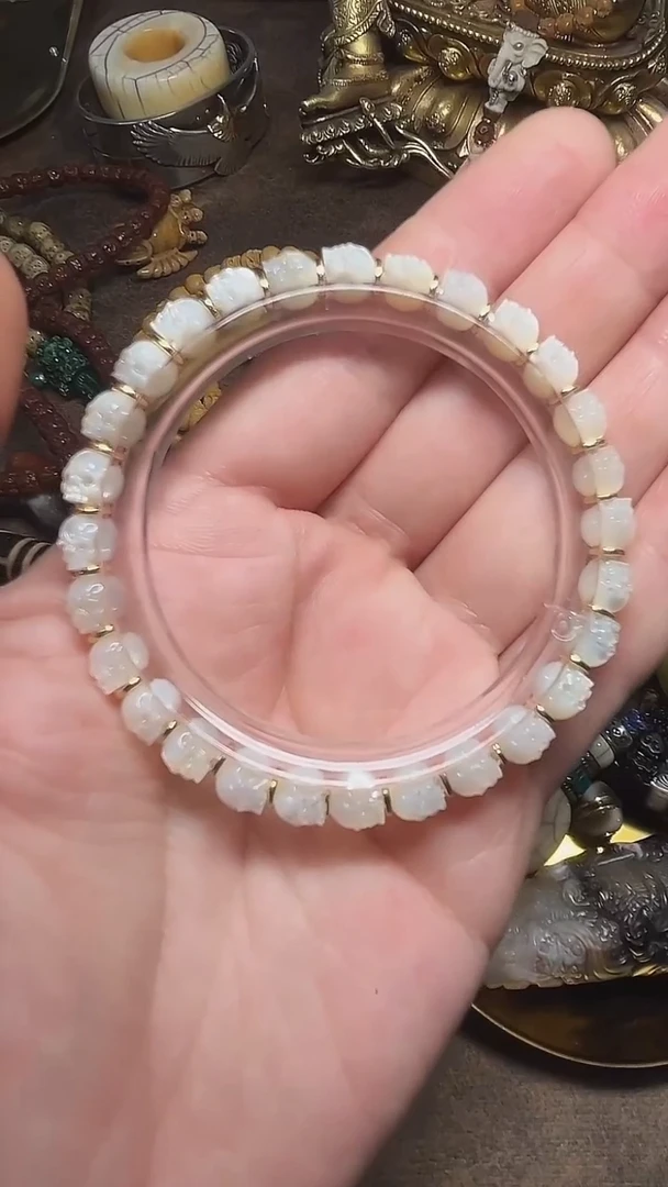 贝壳手串/手链半鄂骷髅手串