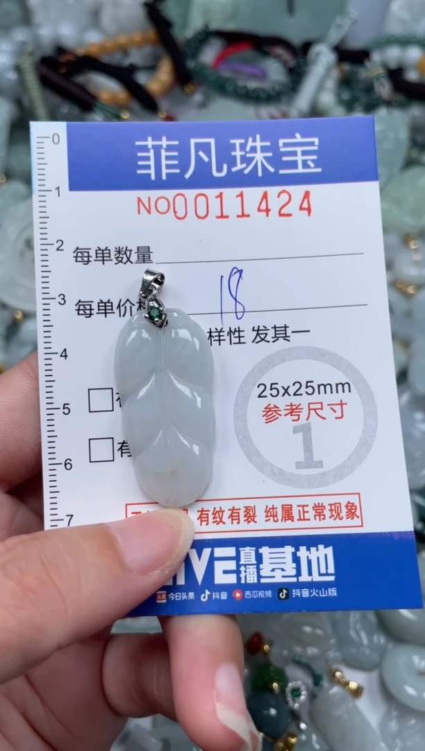 颈饰未镶嵌翡翠11424