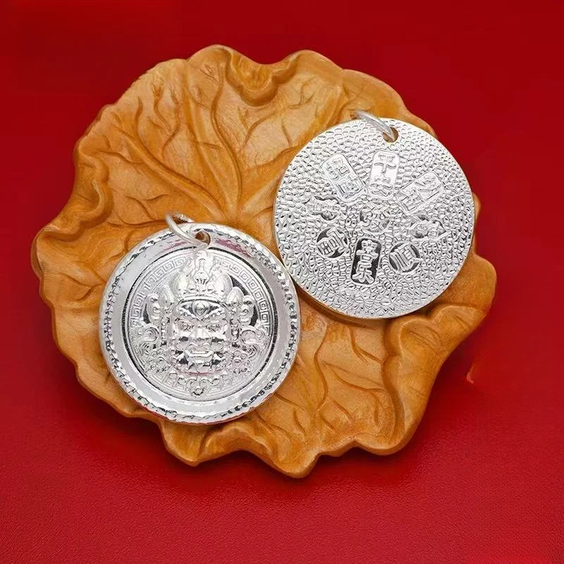 吊坠足银 福记 （银一生） 62  足银黄财吊坠 送吊坠绳