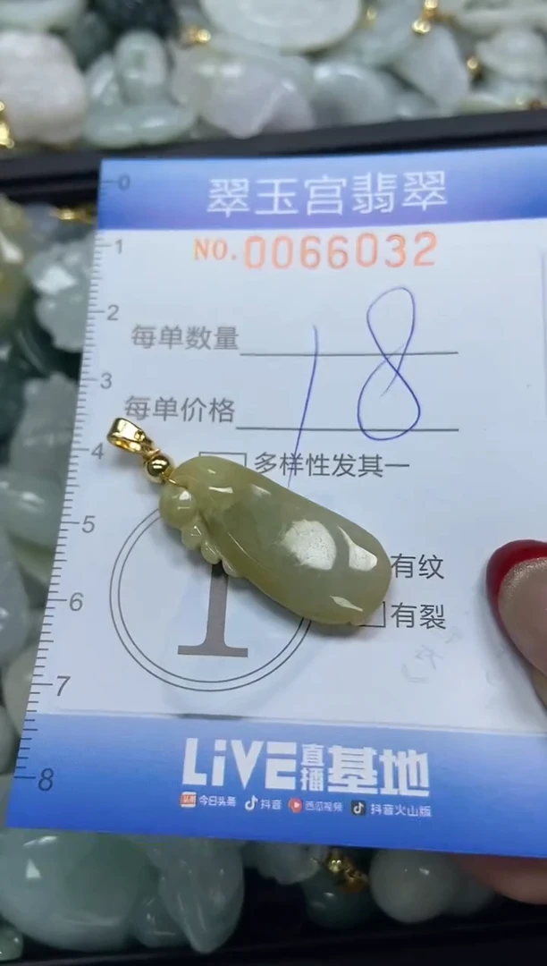 【闪购商品】翡翠颈饰未镶嵌闪购0066032