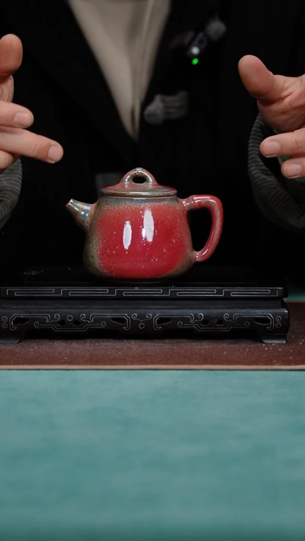 【闪购商品】207-1高瓢壶（炉钧釉）