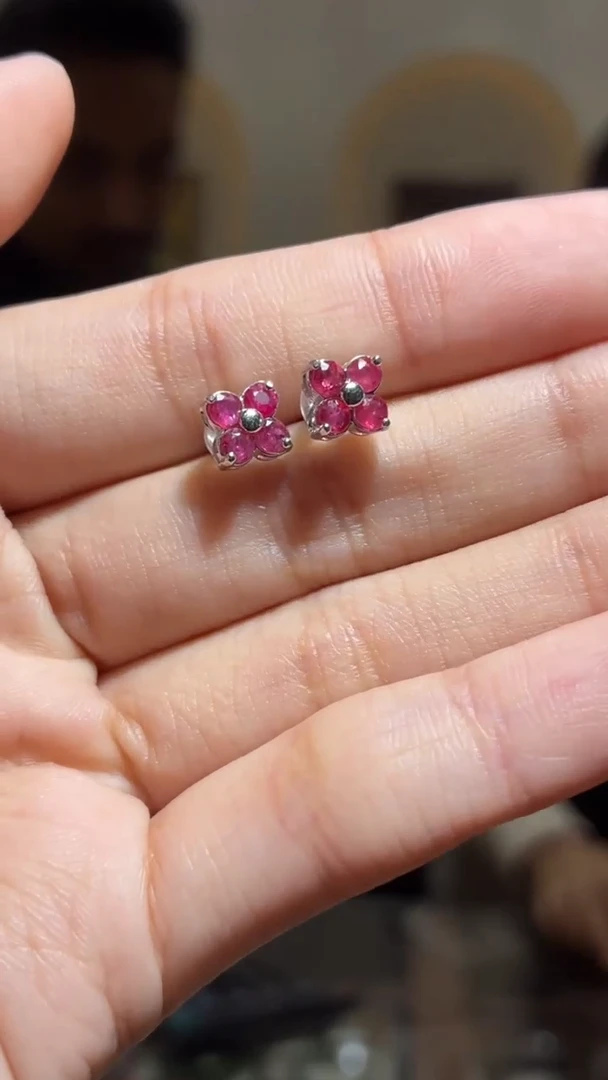 银S925镶嵌其他红宝石（扎德严选）