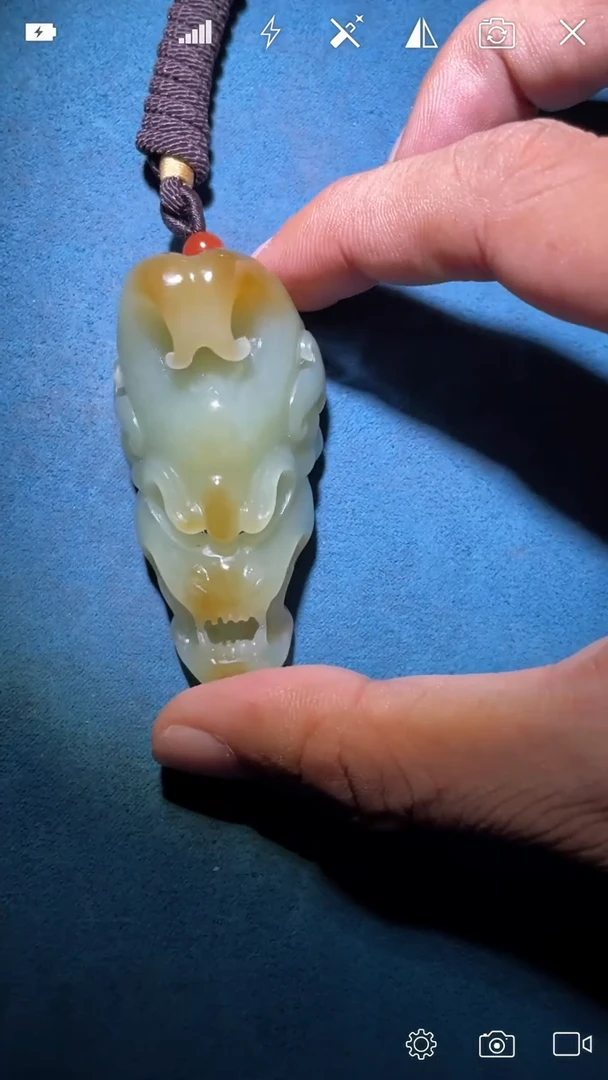 未镶嵌和田玉把件LX   般若