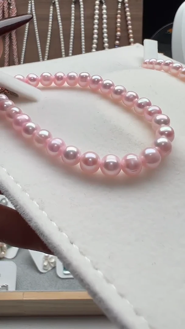 钛钢手绳淡水珍珠永丽珍珠严选