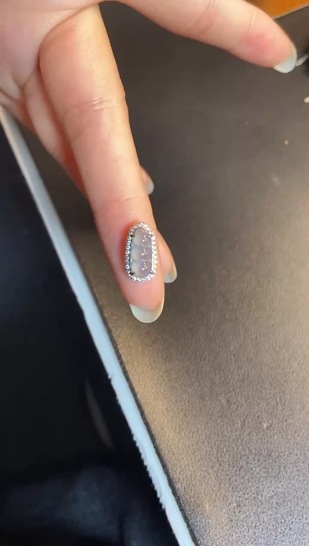 吊坠(不含链)银S925镶嵌翡翠1