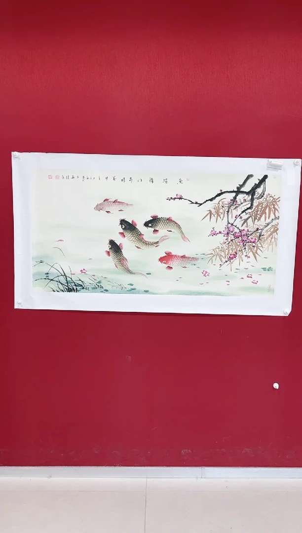 【闪购商品】国画蓝健康老师画作