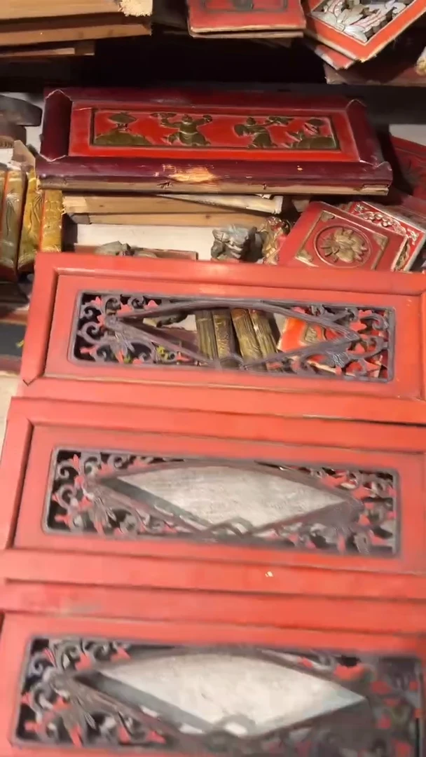 香榧木木雕款花****）老木雕老物完美主义者勿拍新疆西藏不包邮