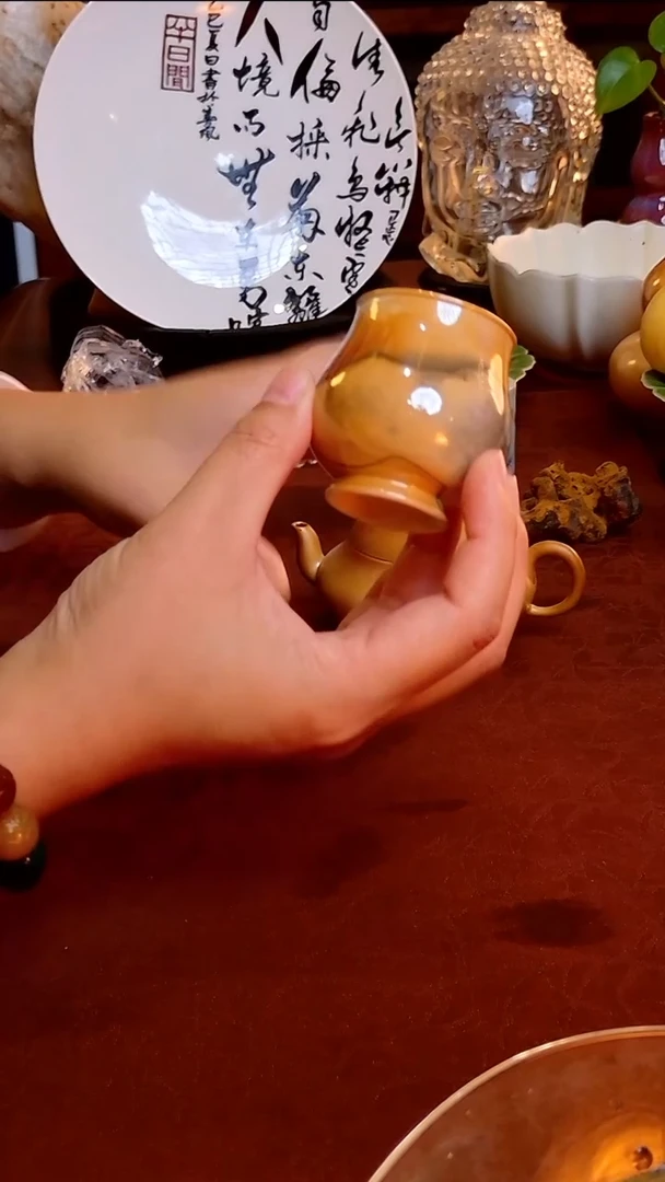 【柴烧手工主人杯】