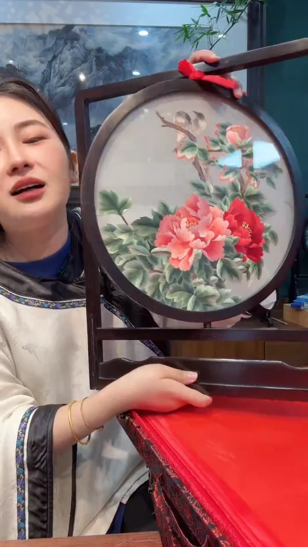 刺绣非遗苏绣手工刺绣双面绣